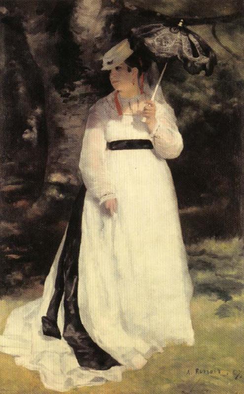 Pierre Renoir Lisa with Parasol